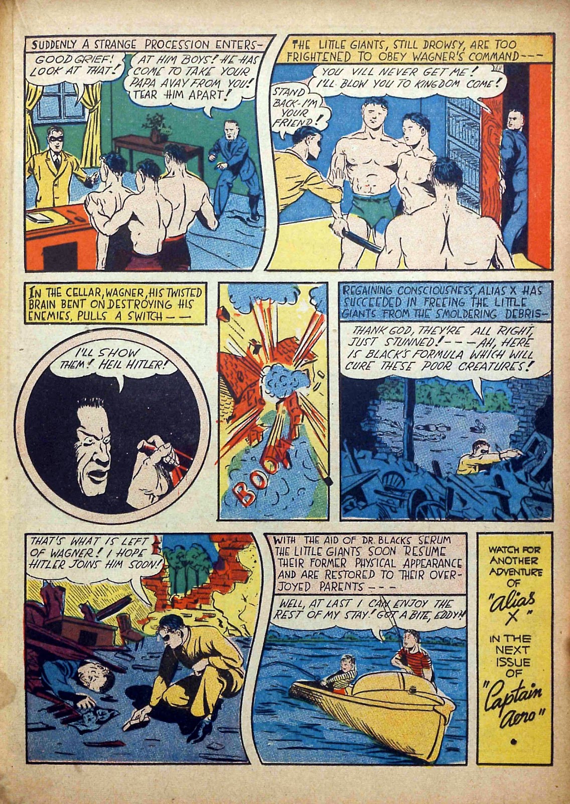 Captain Aero Comics issue 12 - Page 40