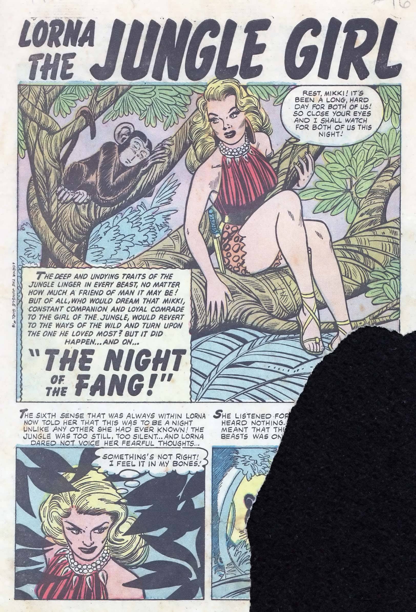 Read online Lorna, The Jungle Girl comic -  Issue #16 - 2