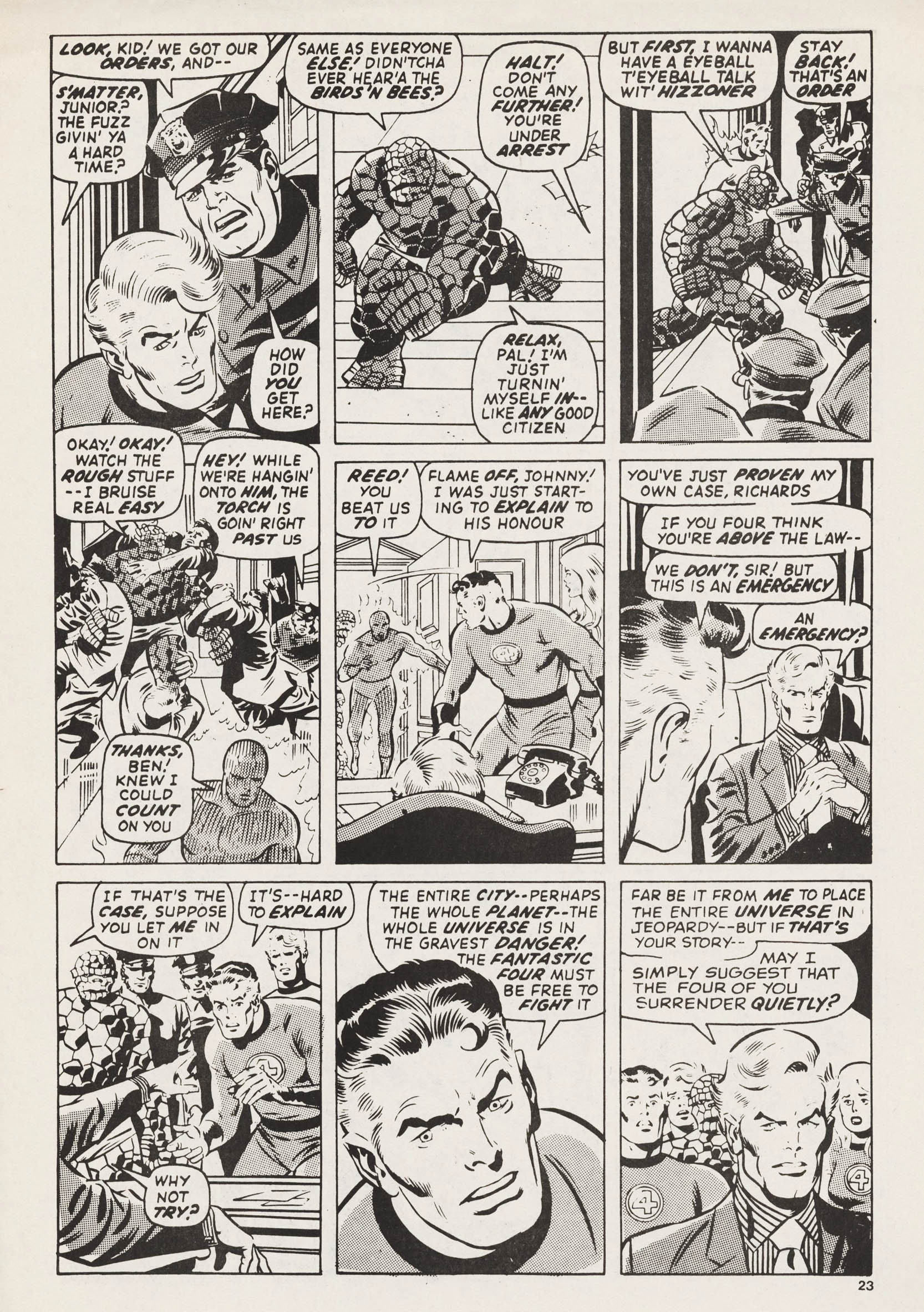 Read online Captain Britain (1976) comic -  Issue #8 - 23