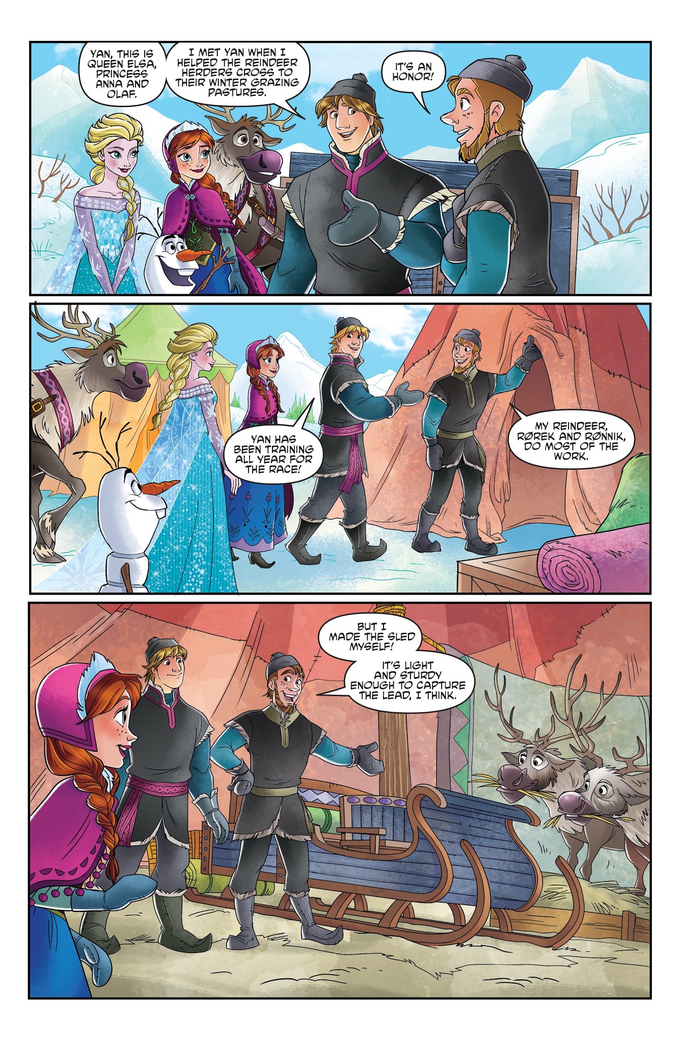 Read online Disney Frozen comic -  Issue #8 - 10
