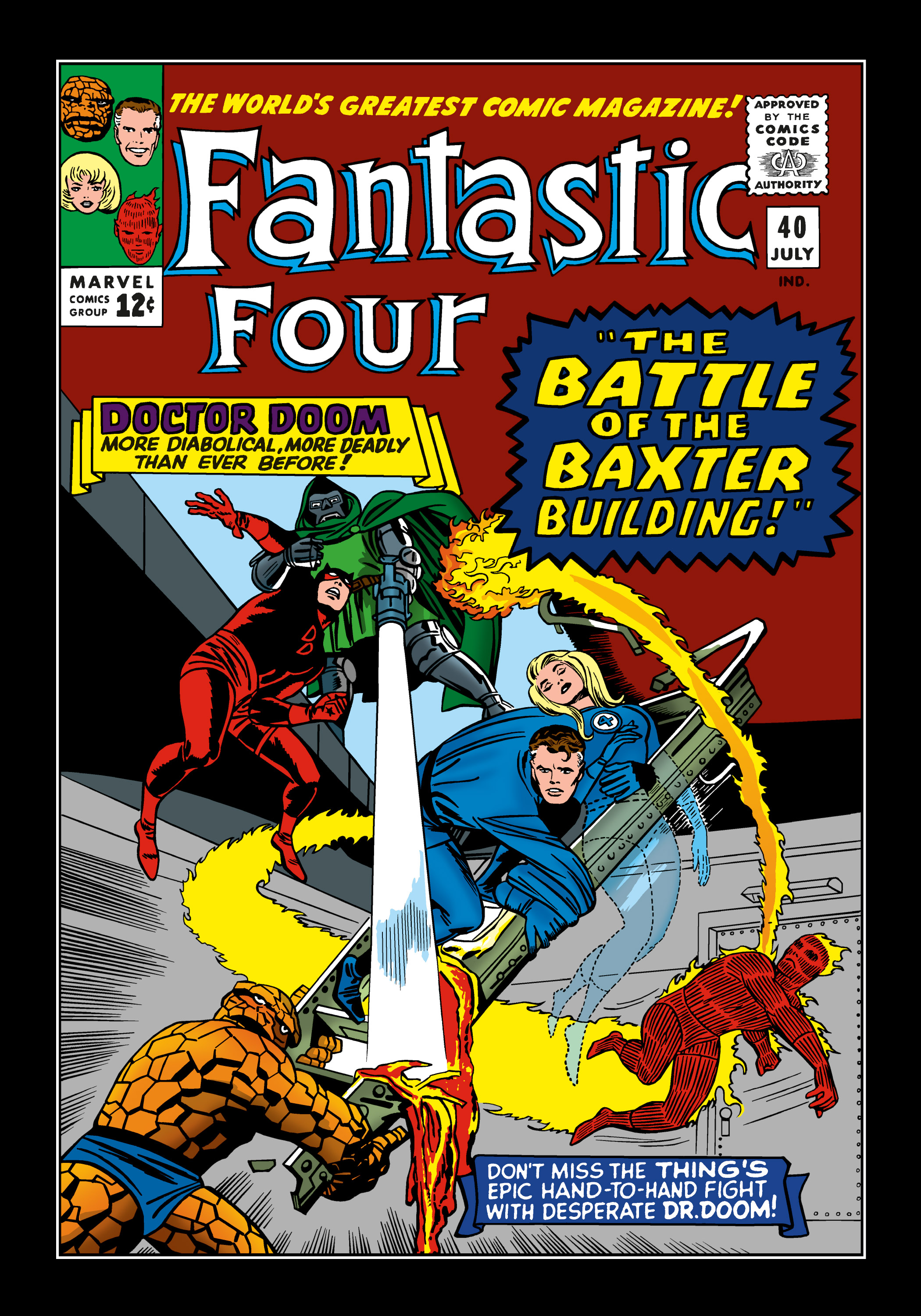 Read online Marvel Masterworks: The Fantastic Four comic -  Issue # TPB 4 (Part 3) - 50