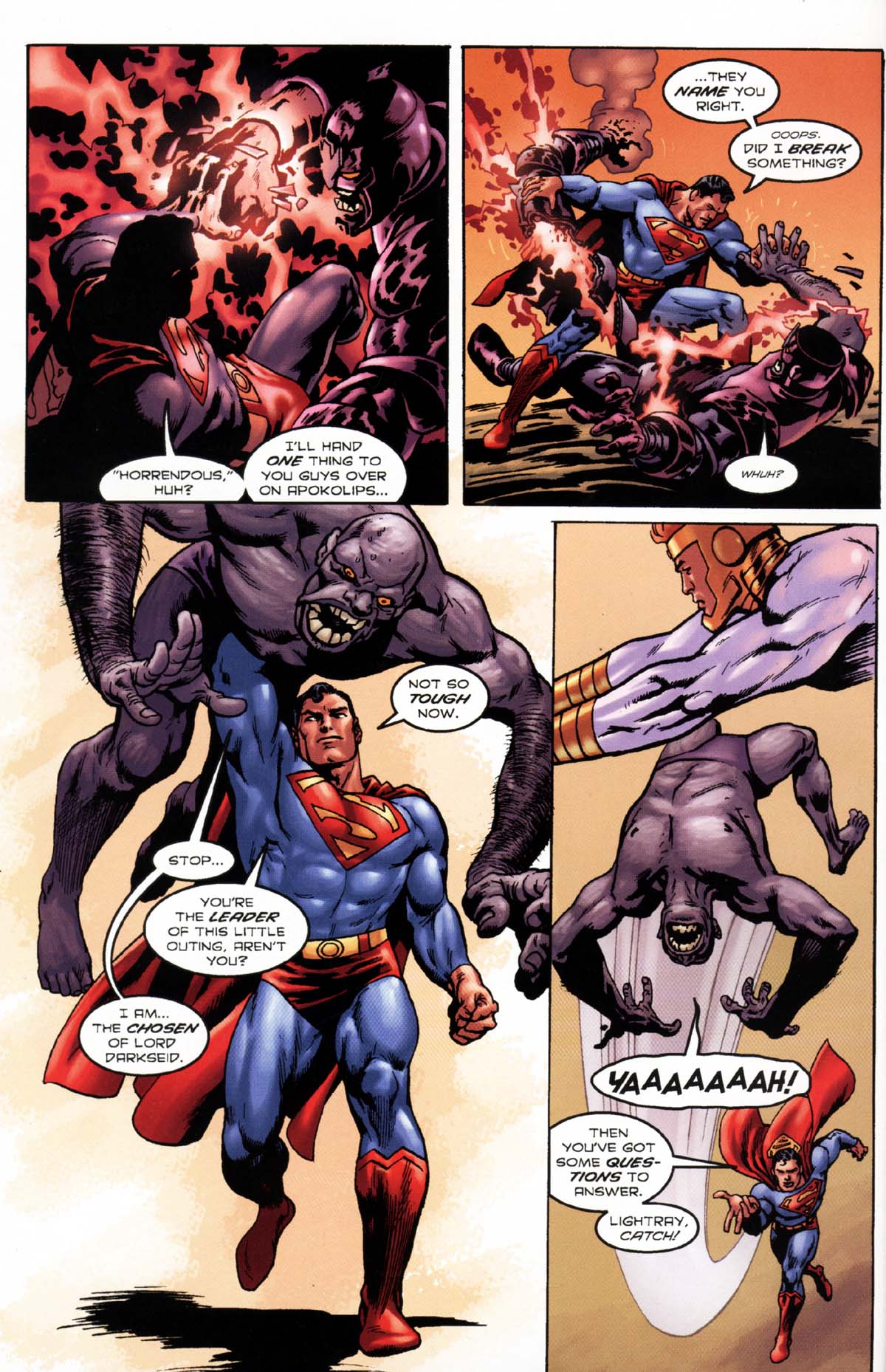 Read online Superman/Aliens 2: God War comic -  Issue #2 - 14