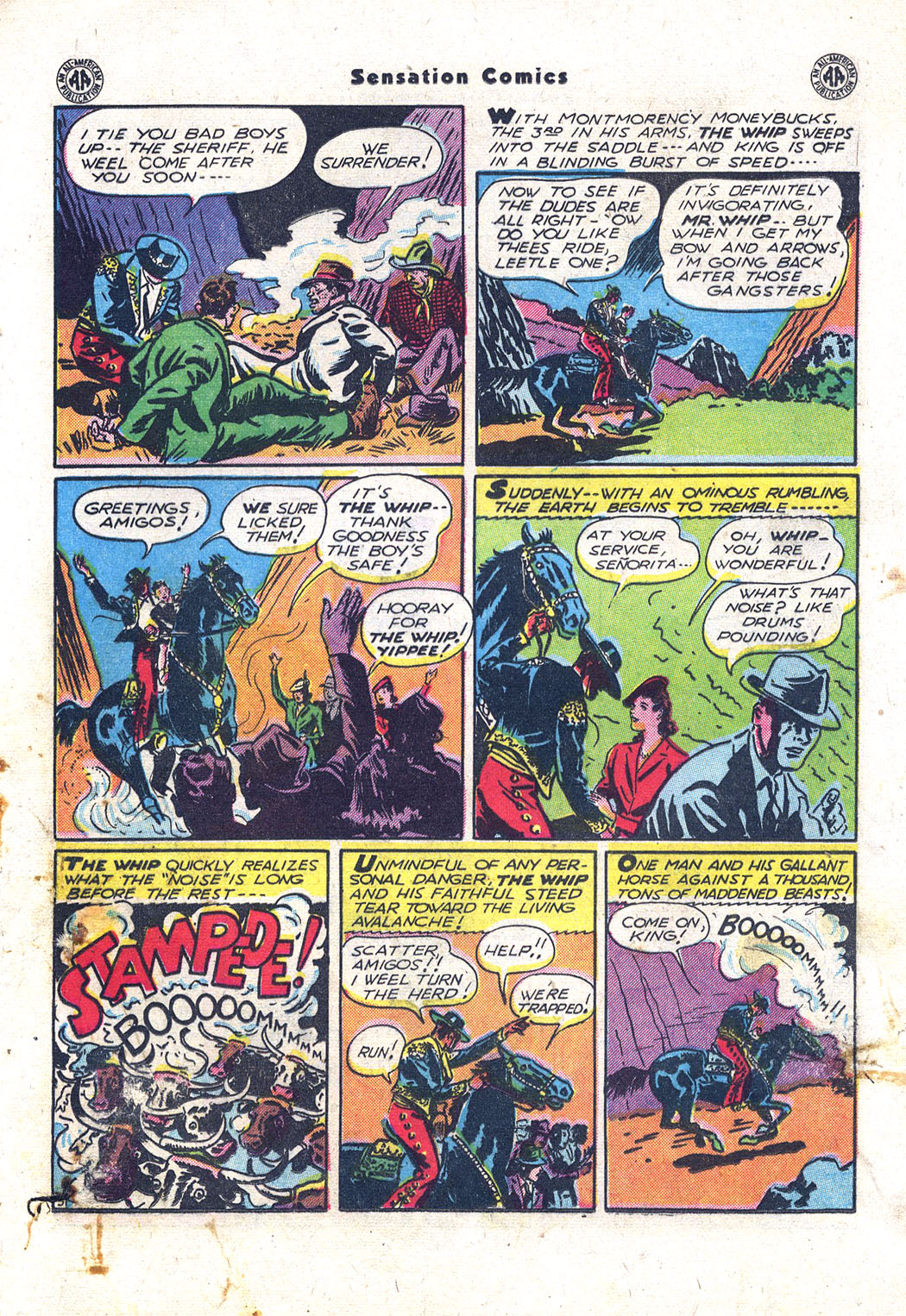 Read online Sensation (Mystery) Comics comic -  Issue #43 - 28