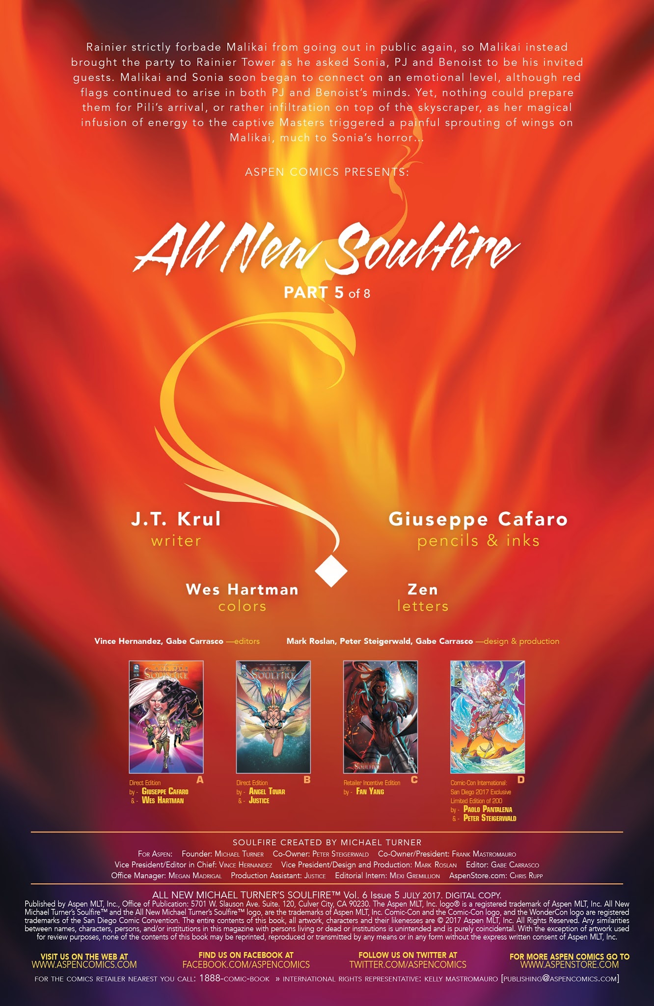 Read online All-New Soulfire Vol. 6 comic -  Issue #5 - 3
