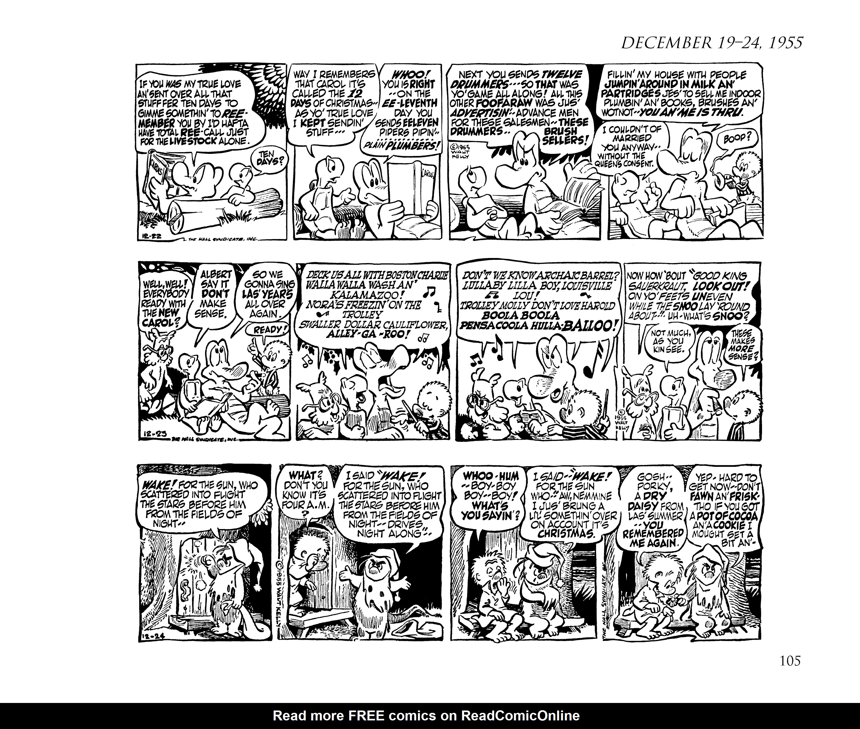 Read online Pogo by Walt Kelly: The Complete Syndicated Comic Strips comic -  Issue # TPB 4 (Part 2) - 17