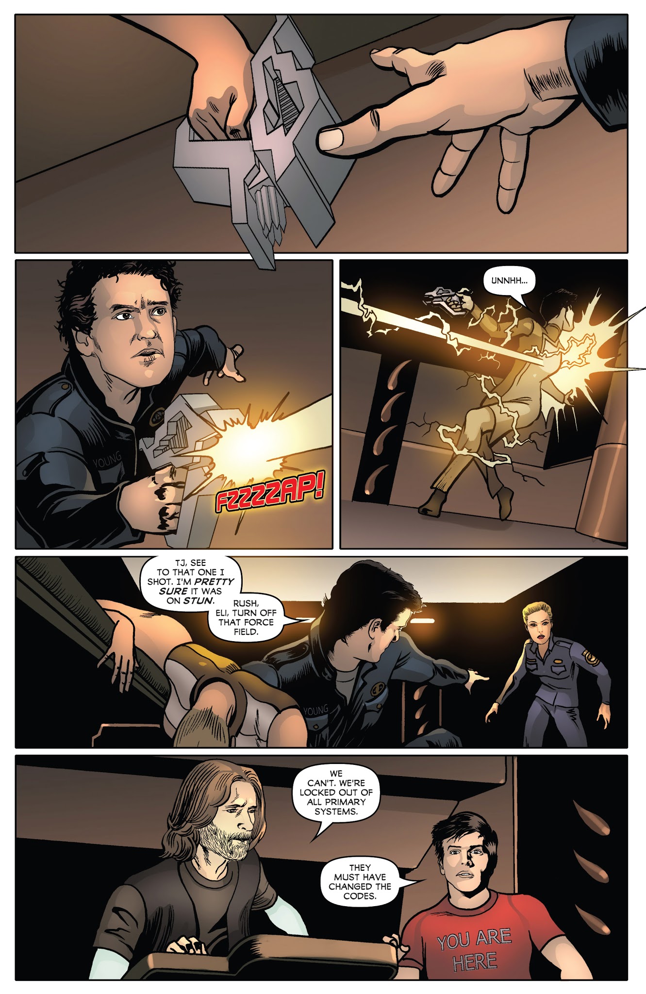 Read online Stargate Universe: Back To Destiny comic -  Issue #3 - 4