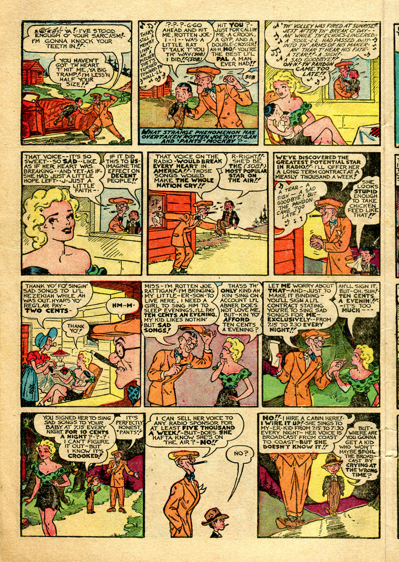 Read online Comics on Parade comic -  Issue #58 - 12
