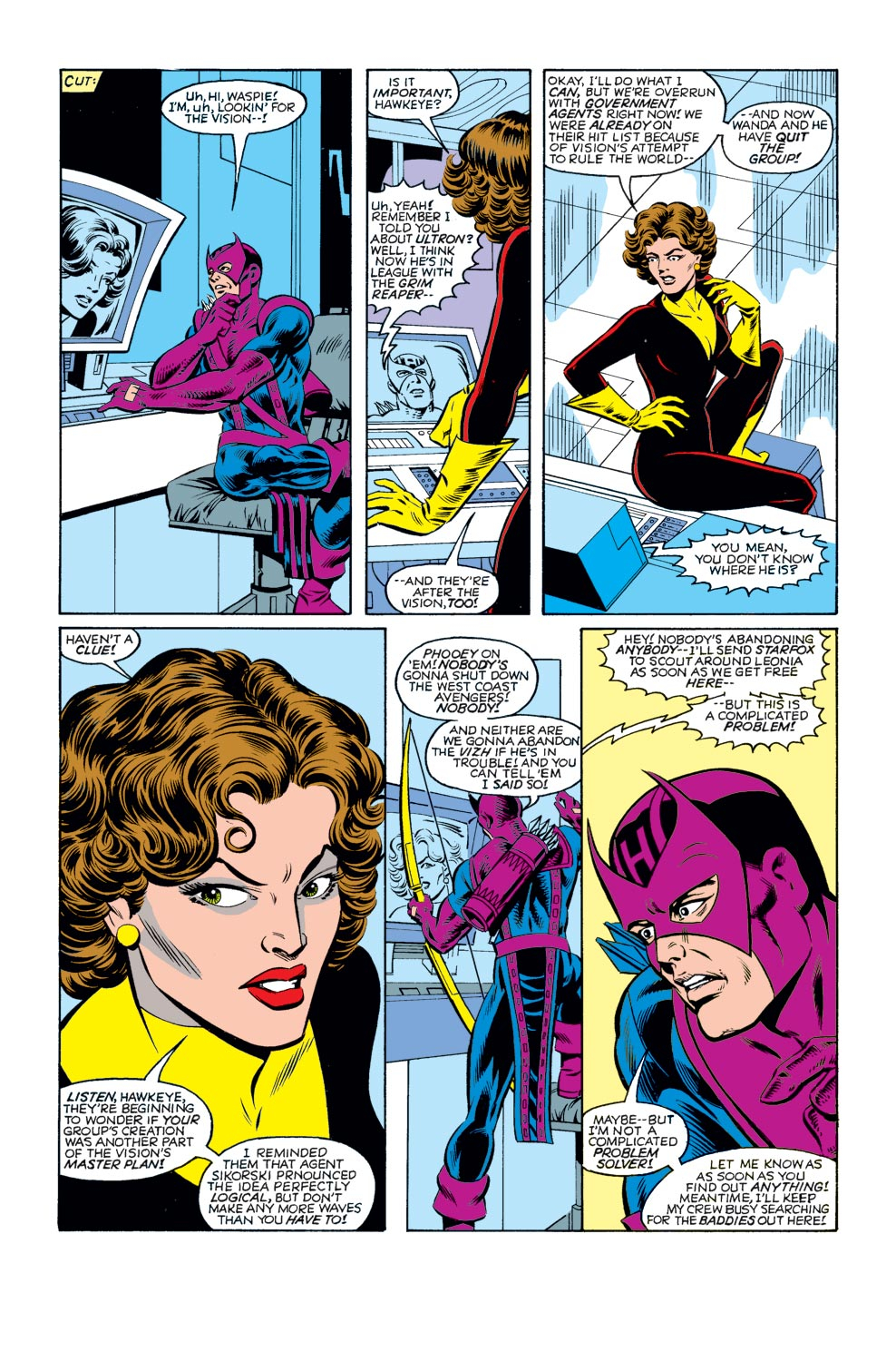 Read online The Vision and the Scarlet Witch (1985) comic -  Issue #1 - 19