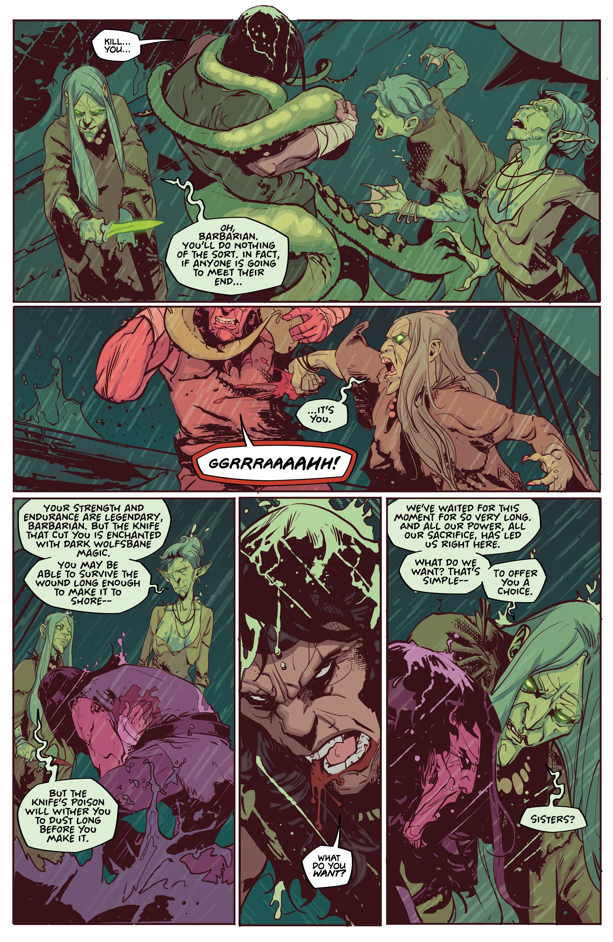 Read online Barbaric comic -  Issue #1 - 15