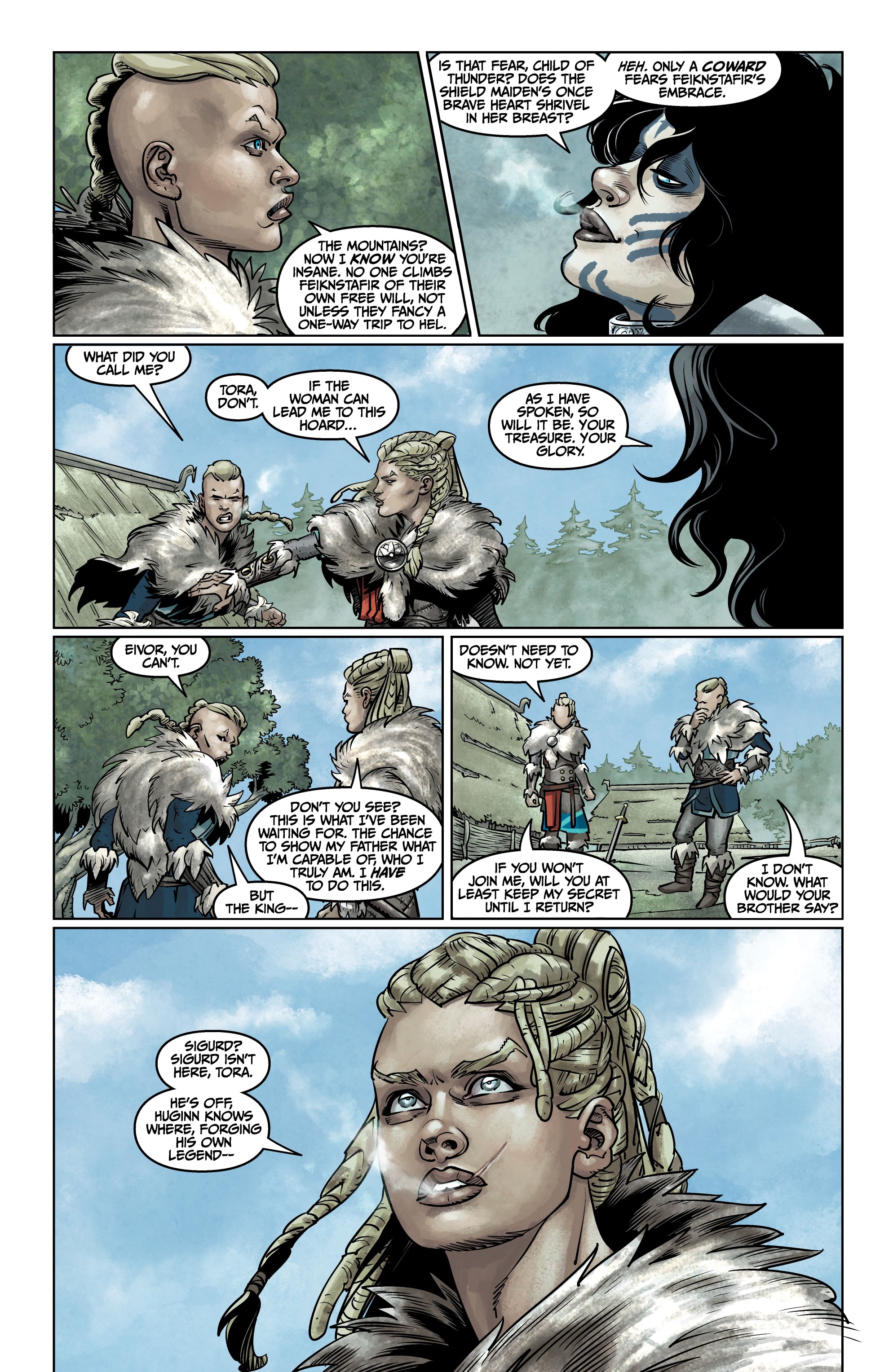Read online Assassin's Creed Valhalla: Song of Glory comic -  Issue #2 - 8