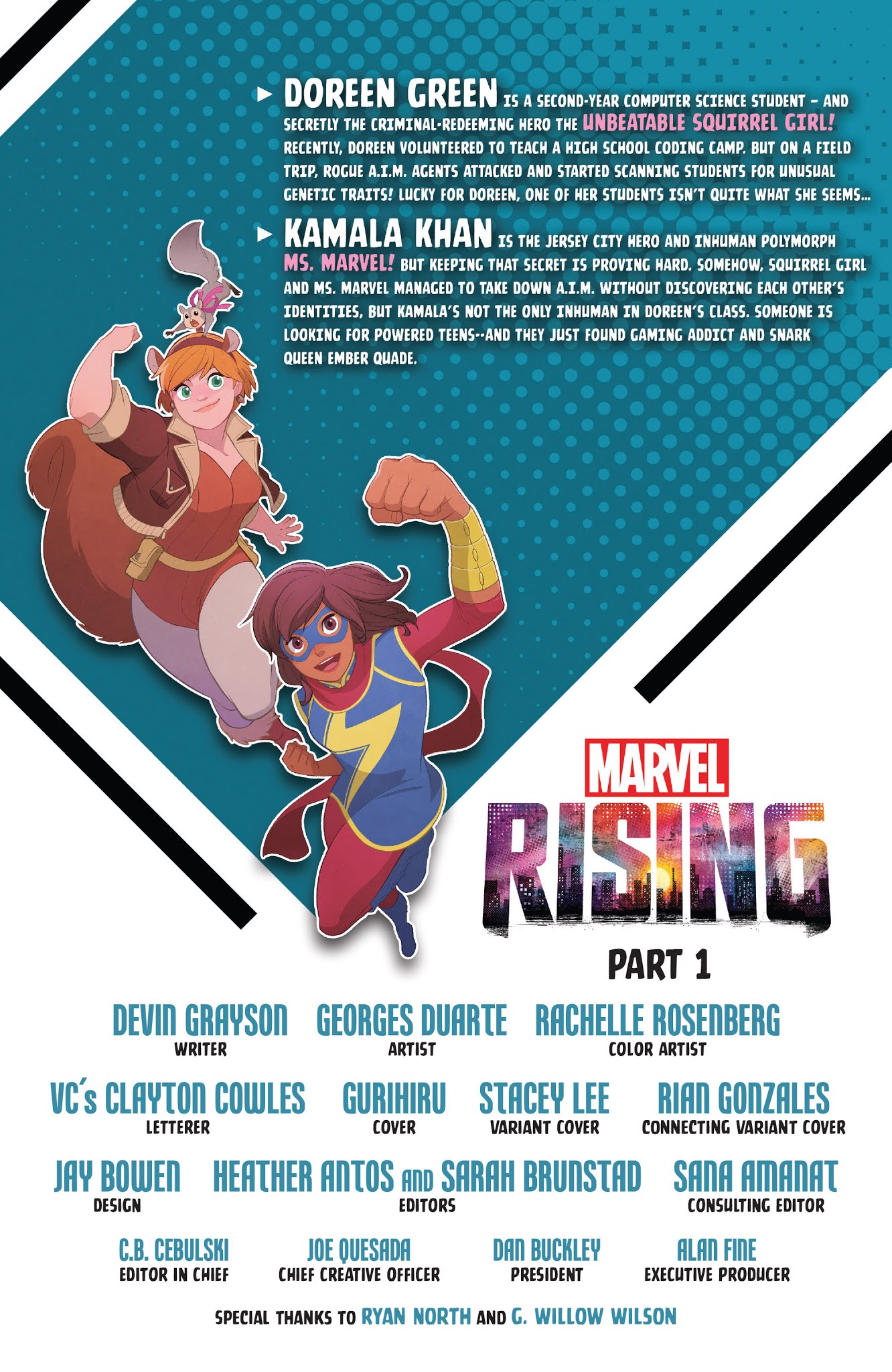 Read online Marvel Rising: Alpha comic -  Issue # Full - 2