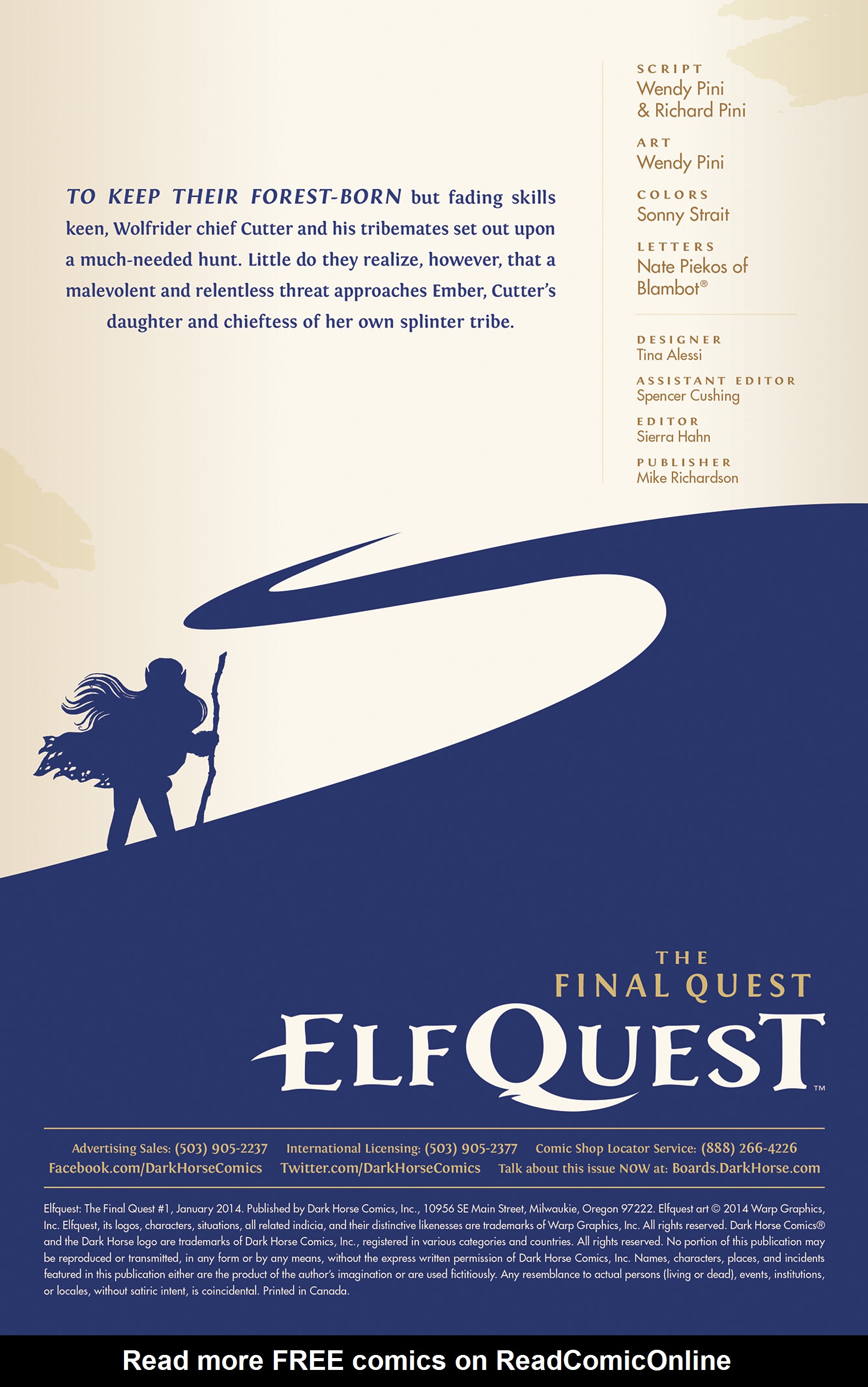 Read online ElfQuest: The Final Quest comic -  Issue #1 - 2