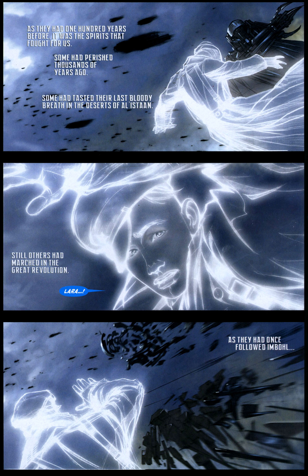 Read online The Red Star: Sword of Lies comic -  Issue #3 - 52
