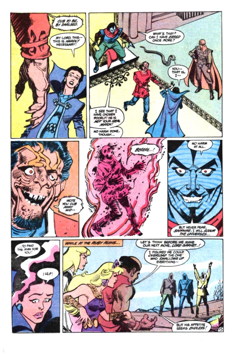Read online Amethyst, Princess of Gemworld comic -  Issue #9 - 16