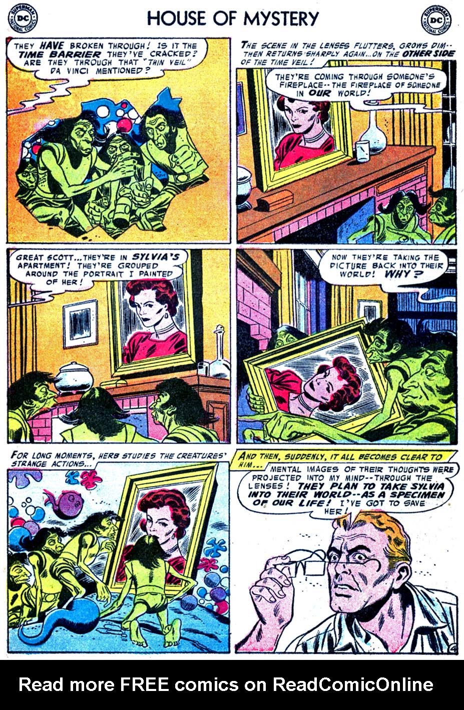 Read online House of Mystery (1951) comic -  Issue #58 - 6