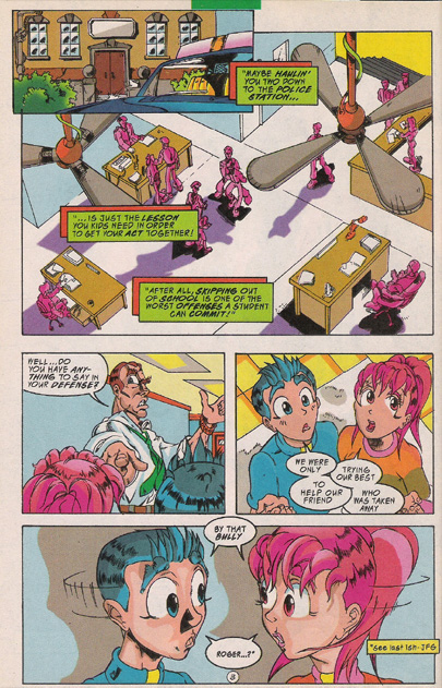 Read online NiGHTS into Dreams... comic -  Issue #5 - 5