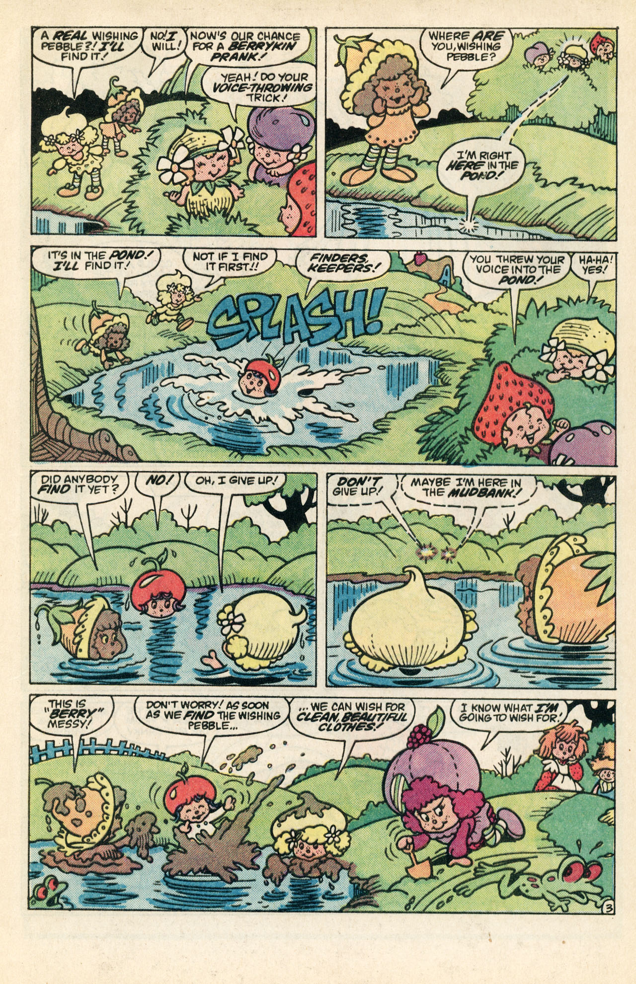 Read online Strawberry Shortcake (1985) comic -  Issue #4 - 5