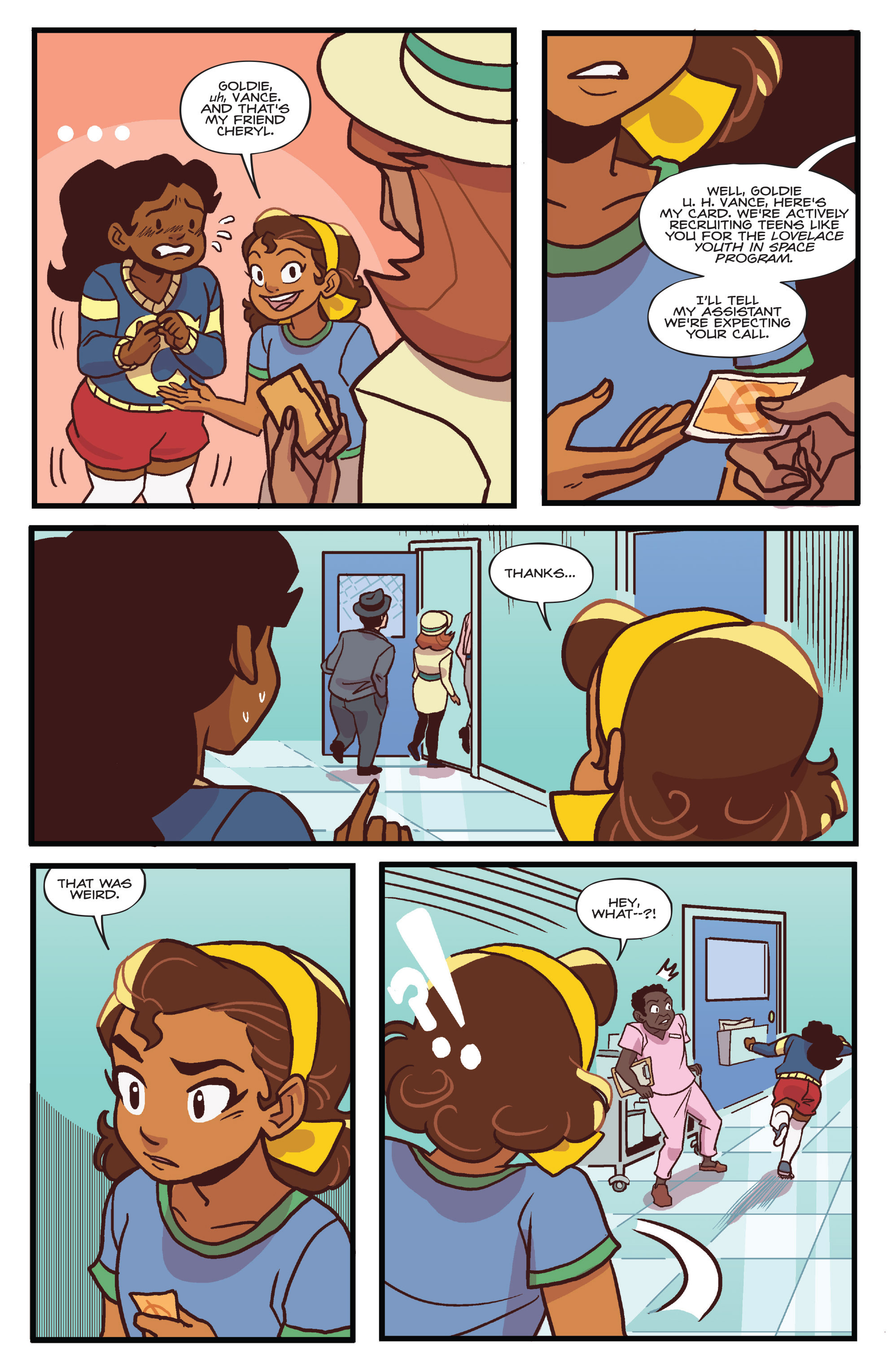 Read online Goldie Vance comic -  Issue #5 - 10