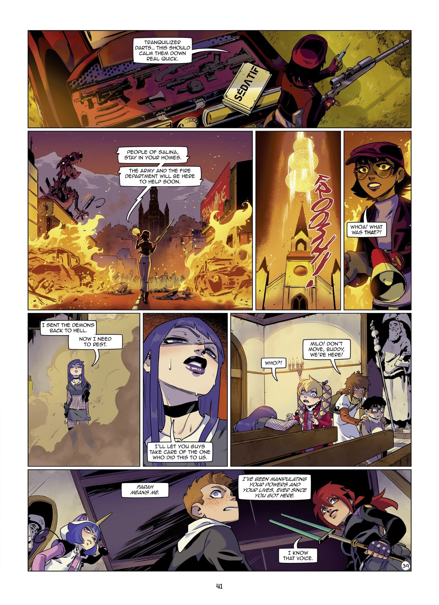 Read online Magic 7 comic -  Issue #6 - 41