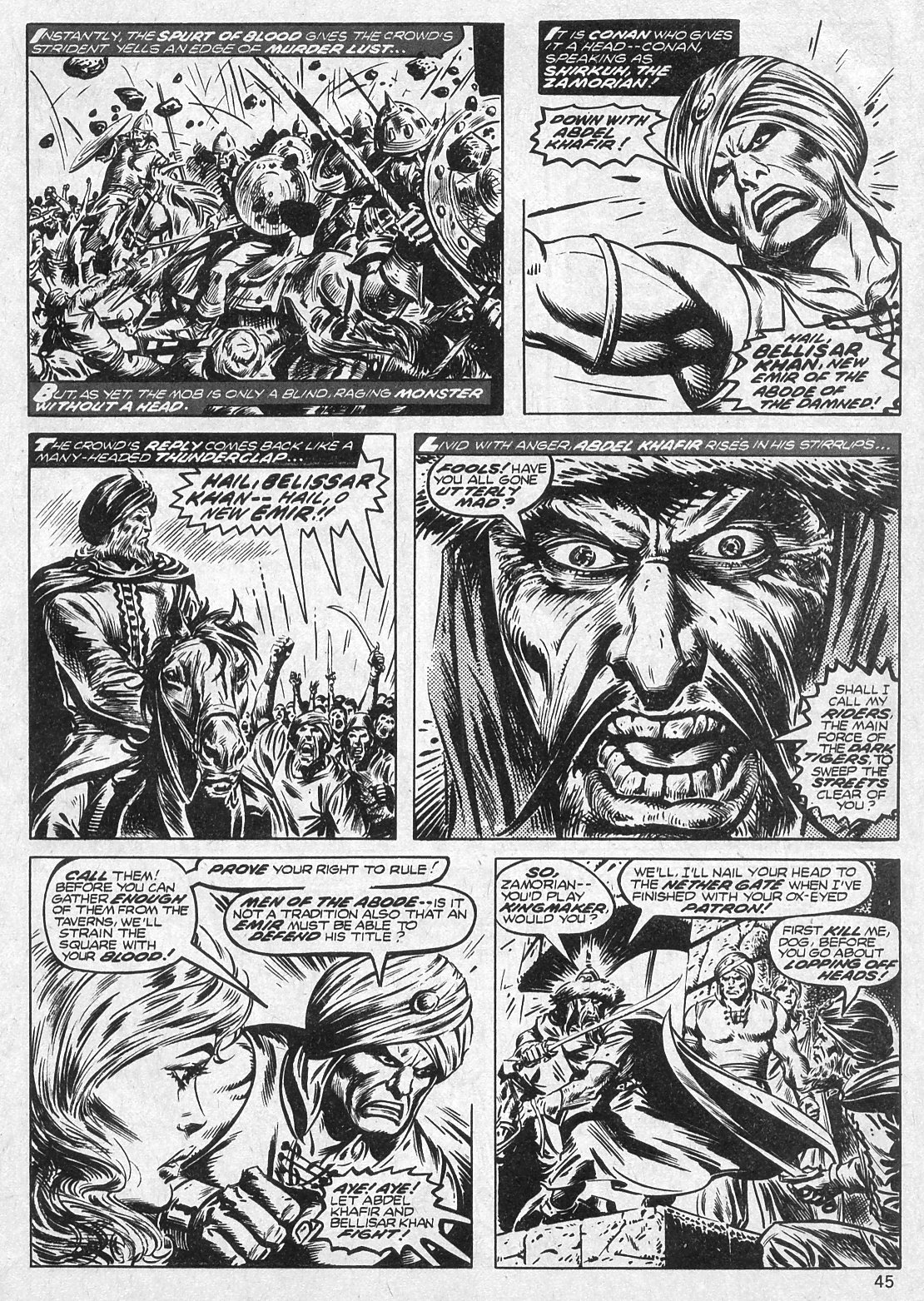 Read online The Savage Sword Of Conan comic -  Issue #11 - 44
