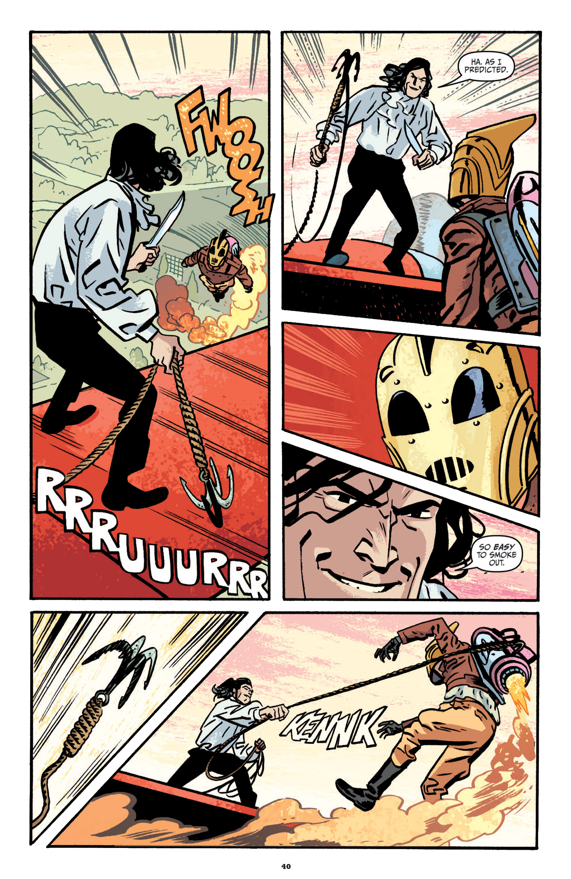 Read online The Rocketeer: Cargo of Doom comic -  Issue # TPB - 39