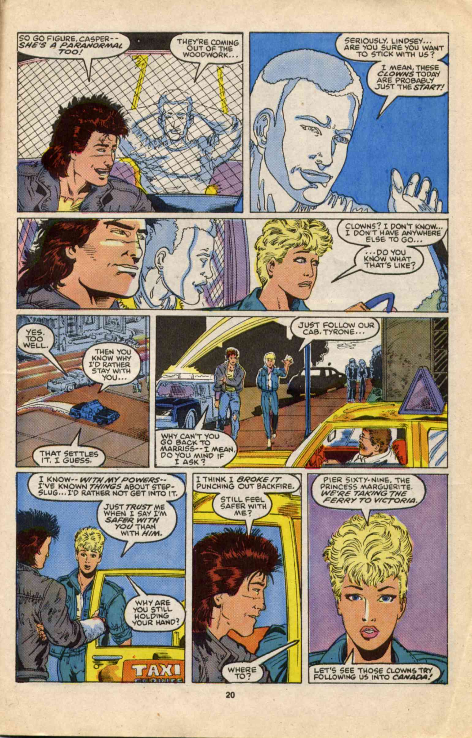 Read online Psi-Force comic -  Issue #18 - 21