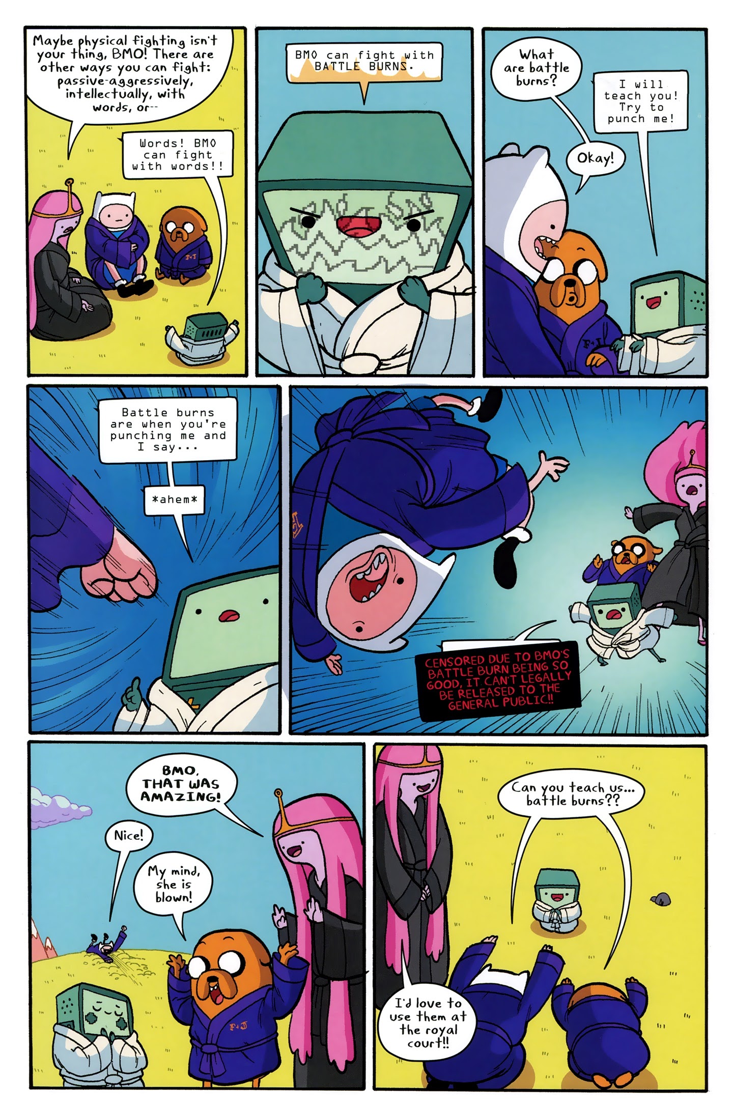 Read online Peanuts / Adventure Time Free Comic Book Day Edition comic -  Issue # Full - 10