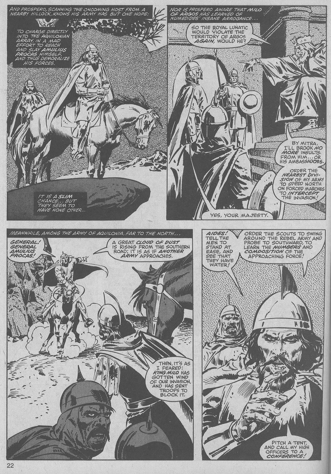 Read online The Savage Sword Of Conan comic -  Issue #50 - 22