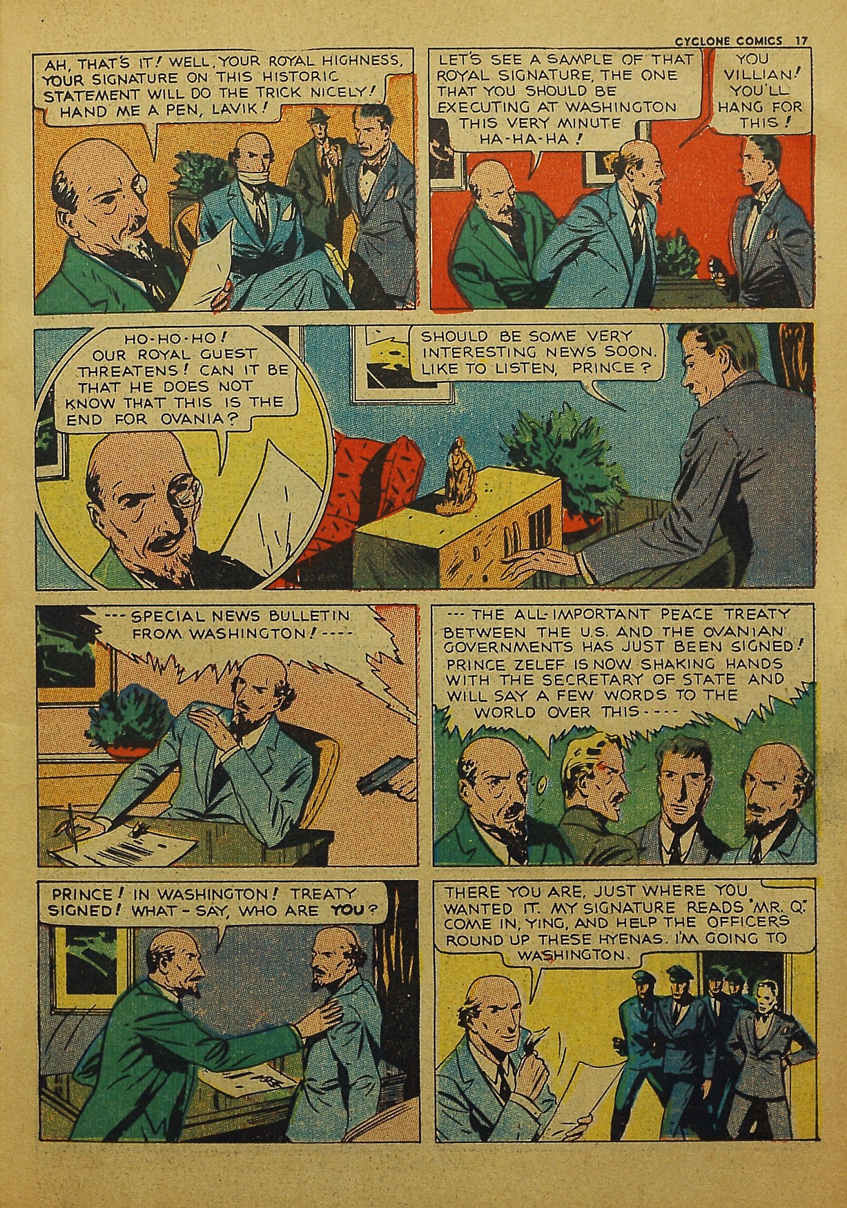 Read online Cyclone Comics comic -  Issue #5 - 19