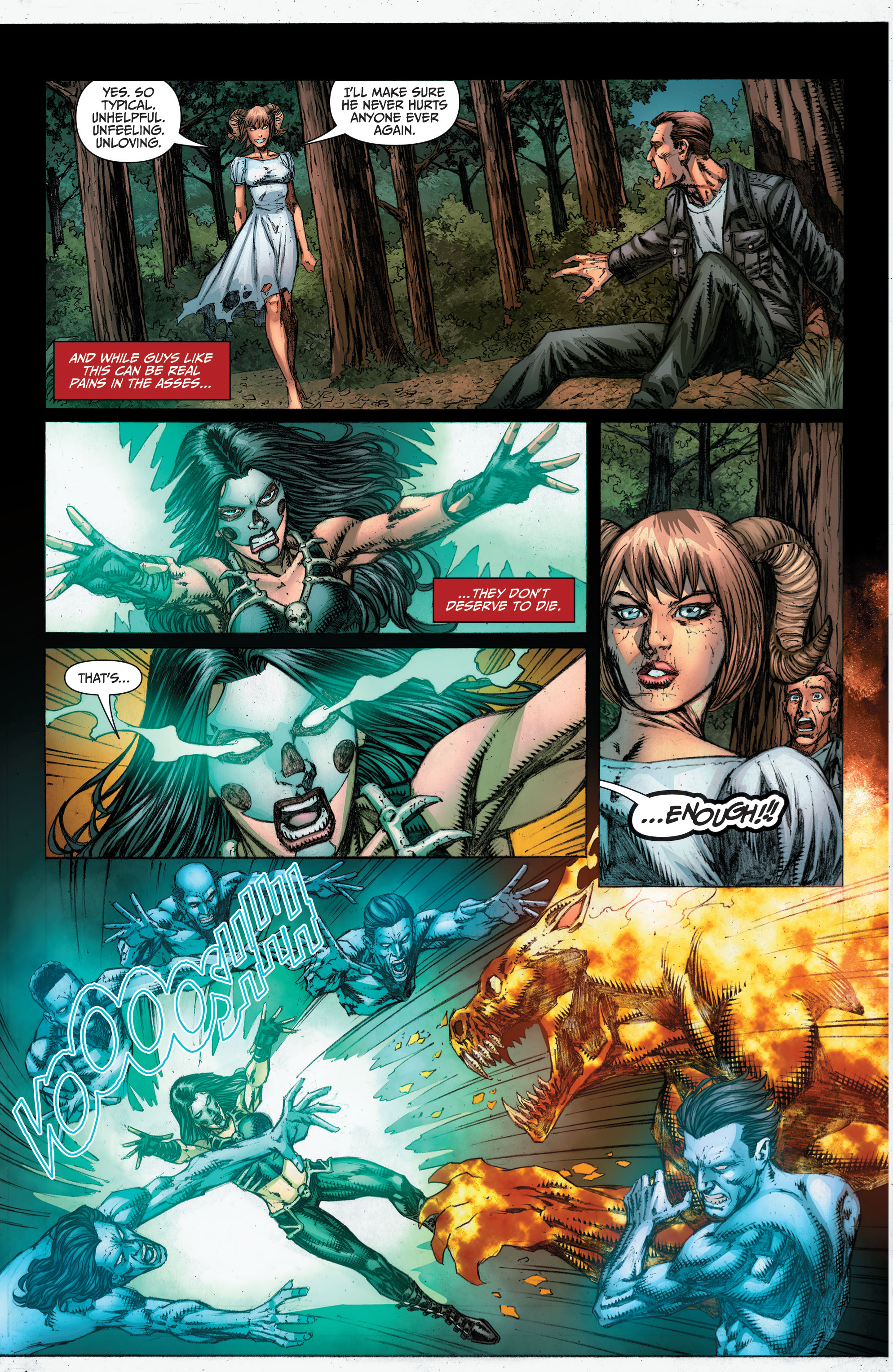 Read online Mystere Annual: Spawn of the Abyss comic -  Issue # Full - 12
