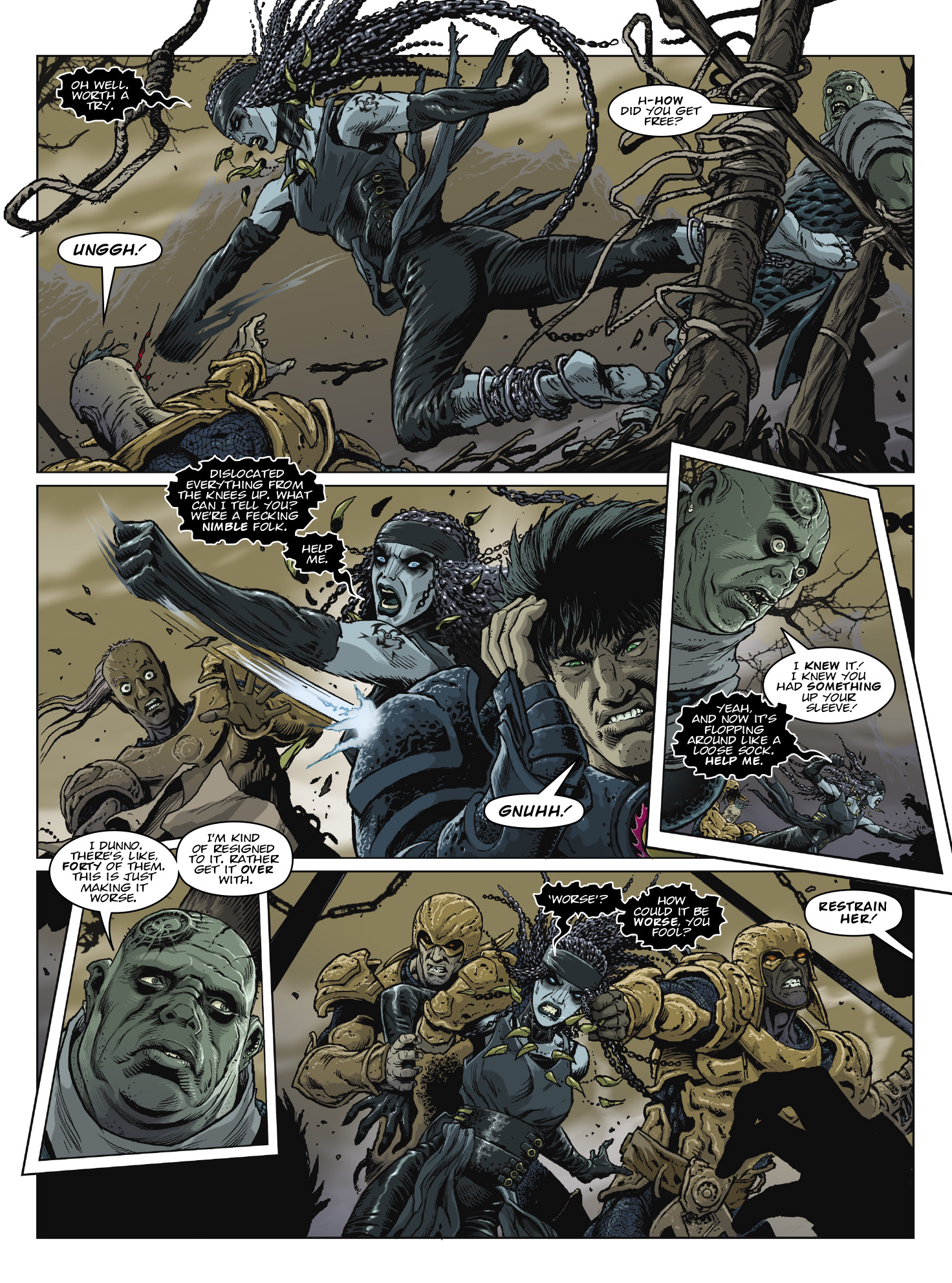 Read online Judge Dredd Megazine (Vol. 5) comic -  Issue #447 - 70