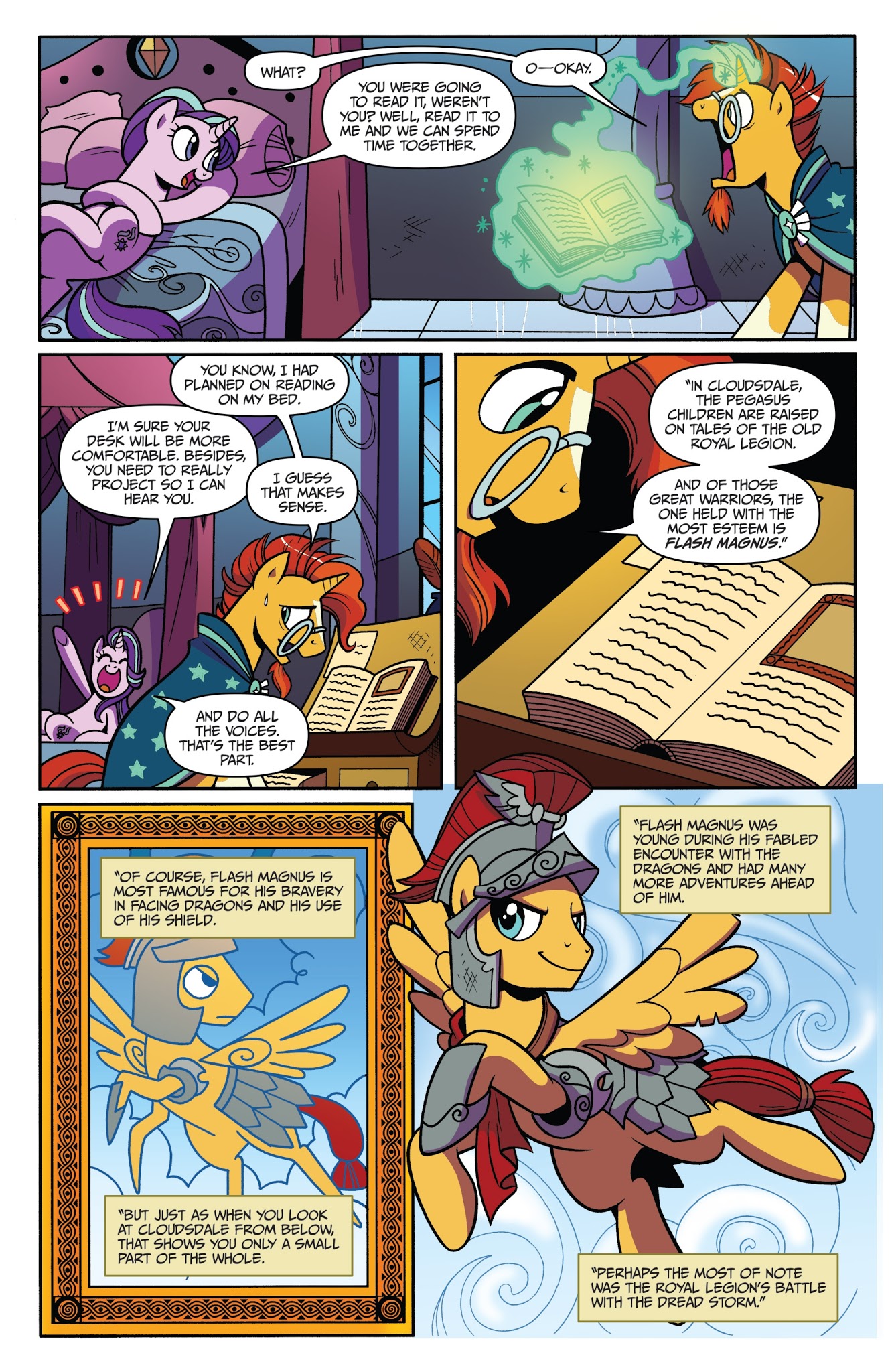 Read online My Little Pony: Legends of Magic comic -  Issue #4 - 5