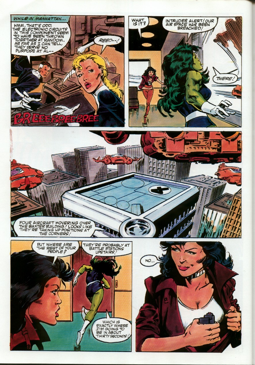 Read online Marvel Graphic Novel comic -  Issue #17 - Revenge of the Living Monolith - 28