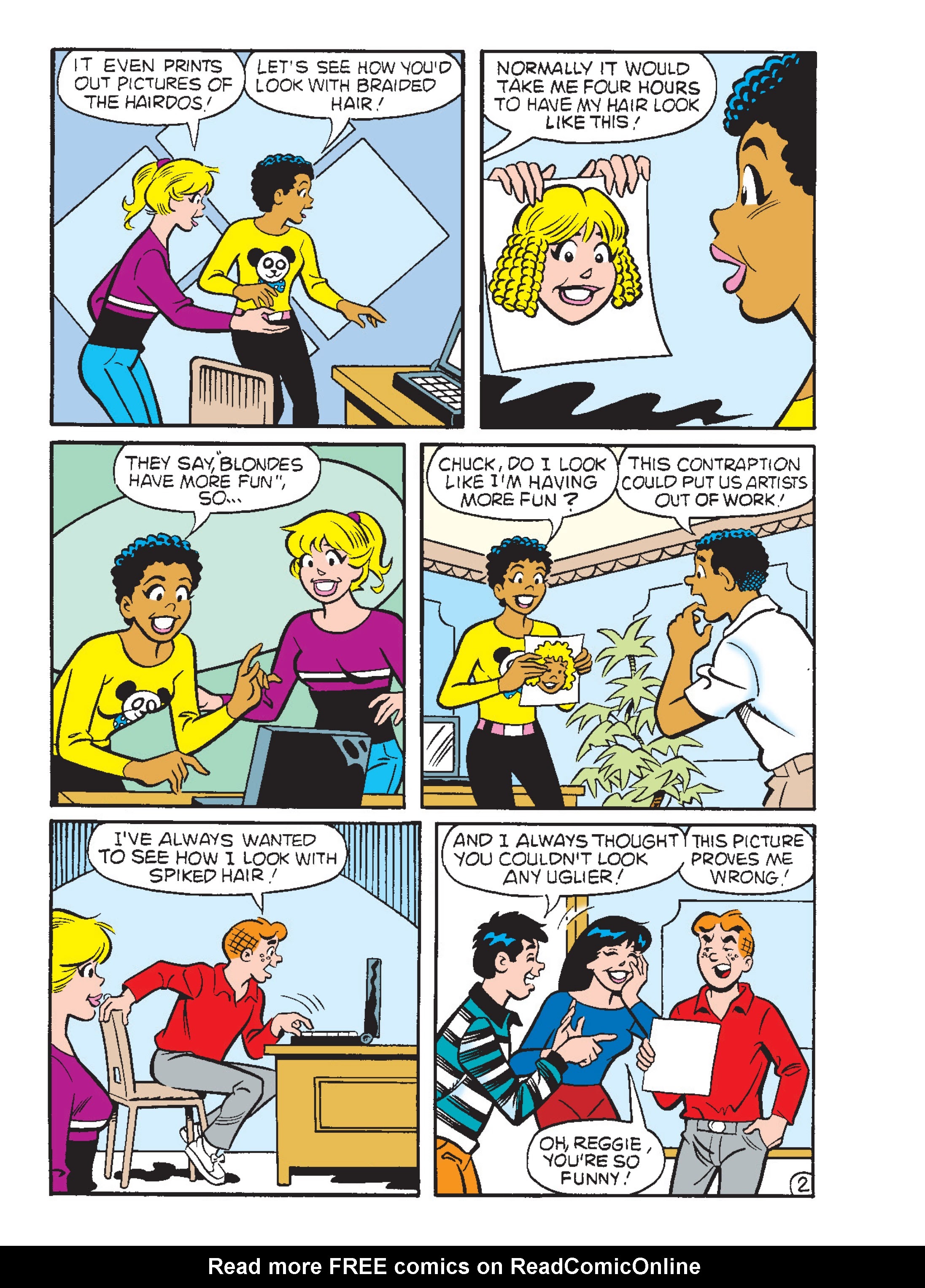 Read online Betty & Veronica Friends Double Digest comic -  Issue #275 - 124