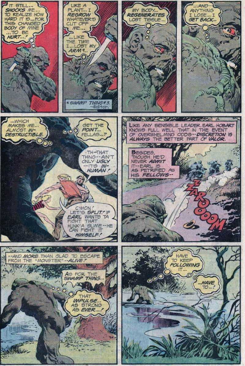 Read online Swamp Thing (1972) comic -  Issue #20 - 8