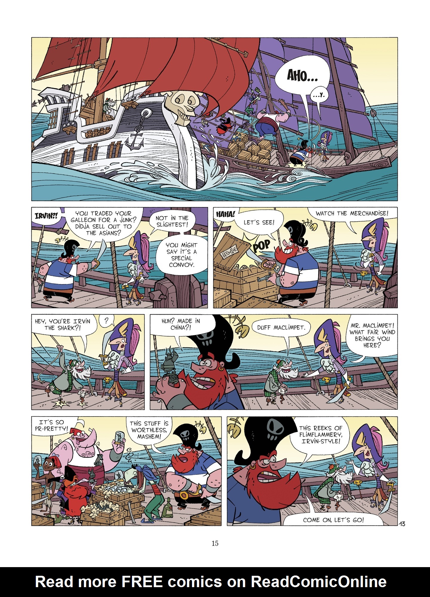 Read online Pirate Family comic -  Issue #2 - 15