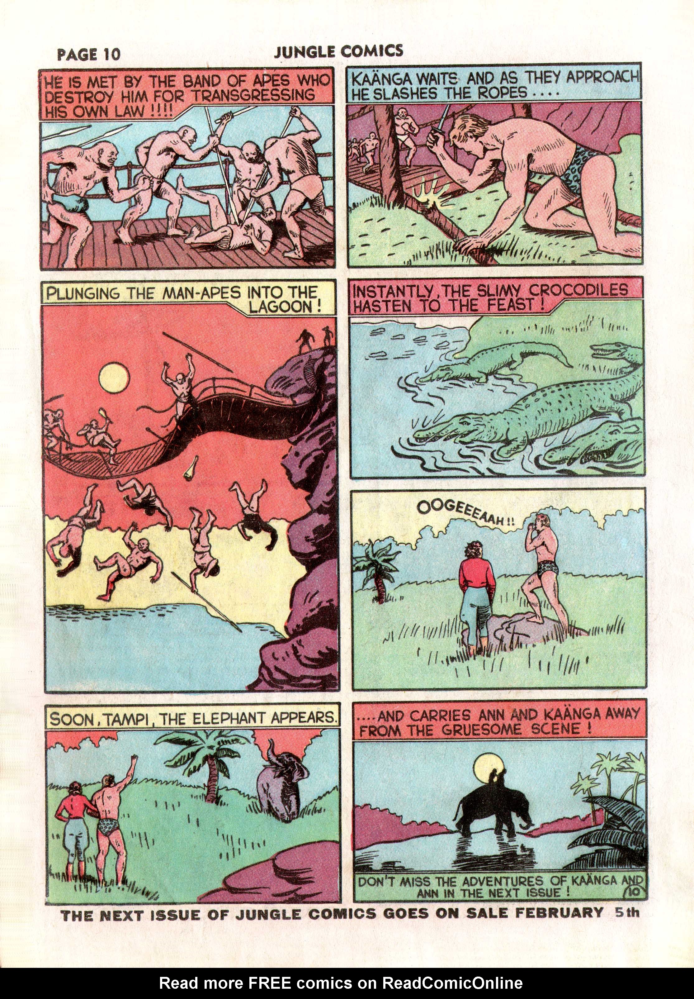 Read online Jungle Comics comic -  Issue #2 - 12
