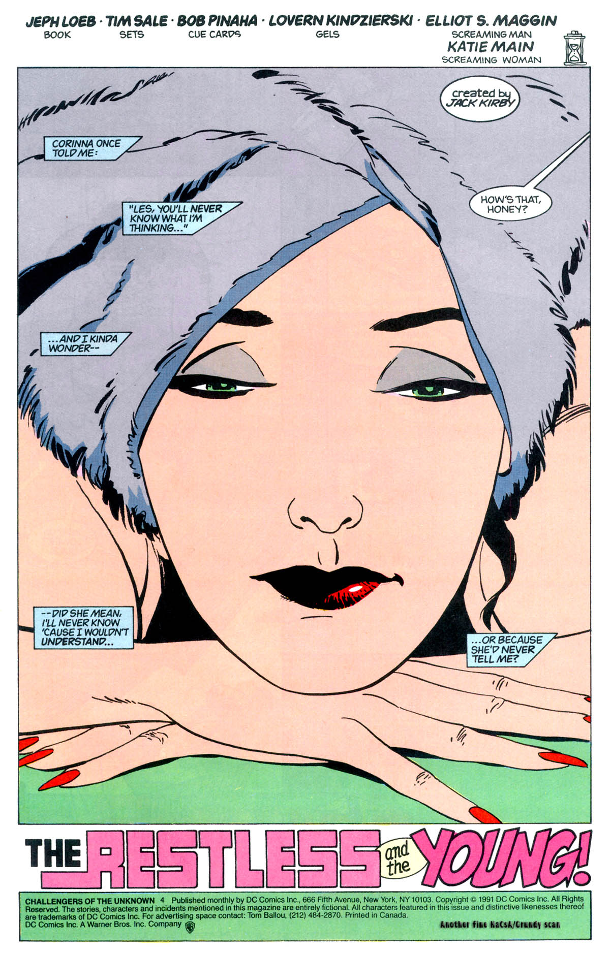 Read online Challengers of the Unknown (1991) comic -  Issue #4 - 3