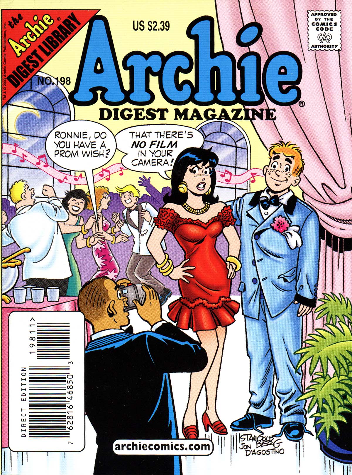 Read online Archie Digest Magazine comic -  Issue #198 - 1