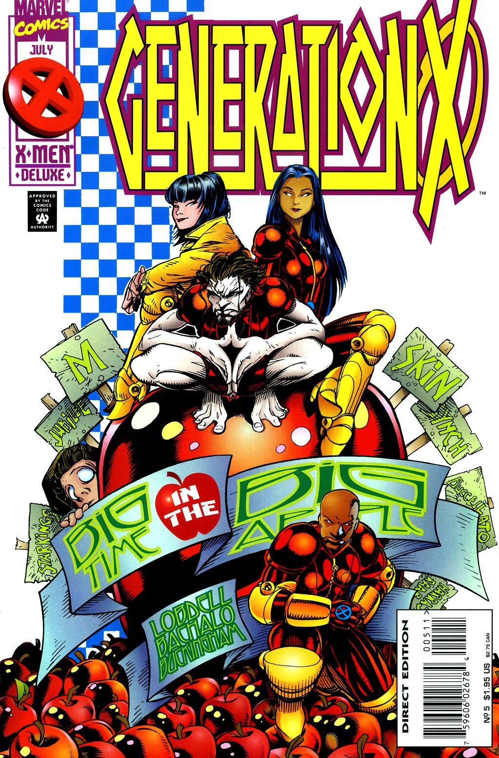 Generation X (1994) Issue #5 #12 - English 1