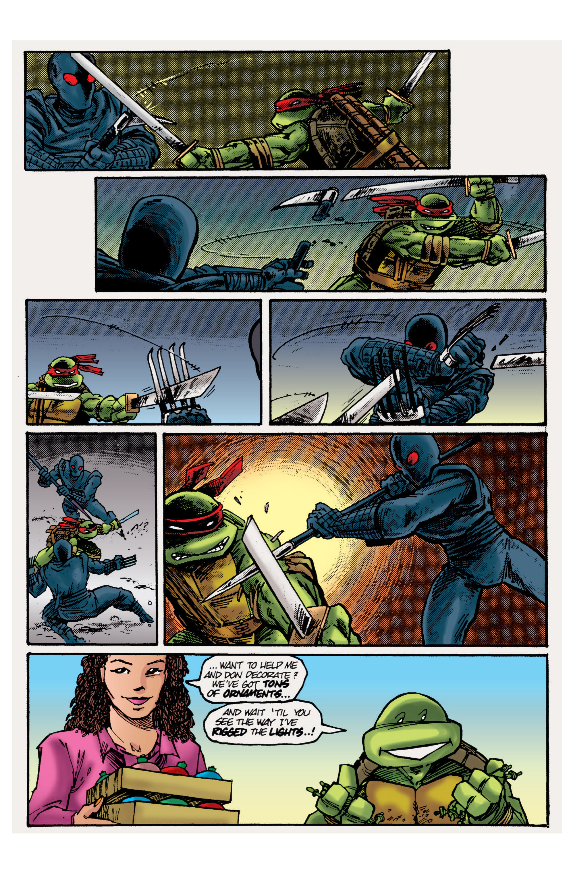 Read online Teenage Mutant Ninja Turtles Color Classics: Leonardo Micro-Series comic -  Issue # Full - 13