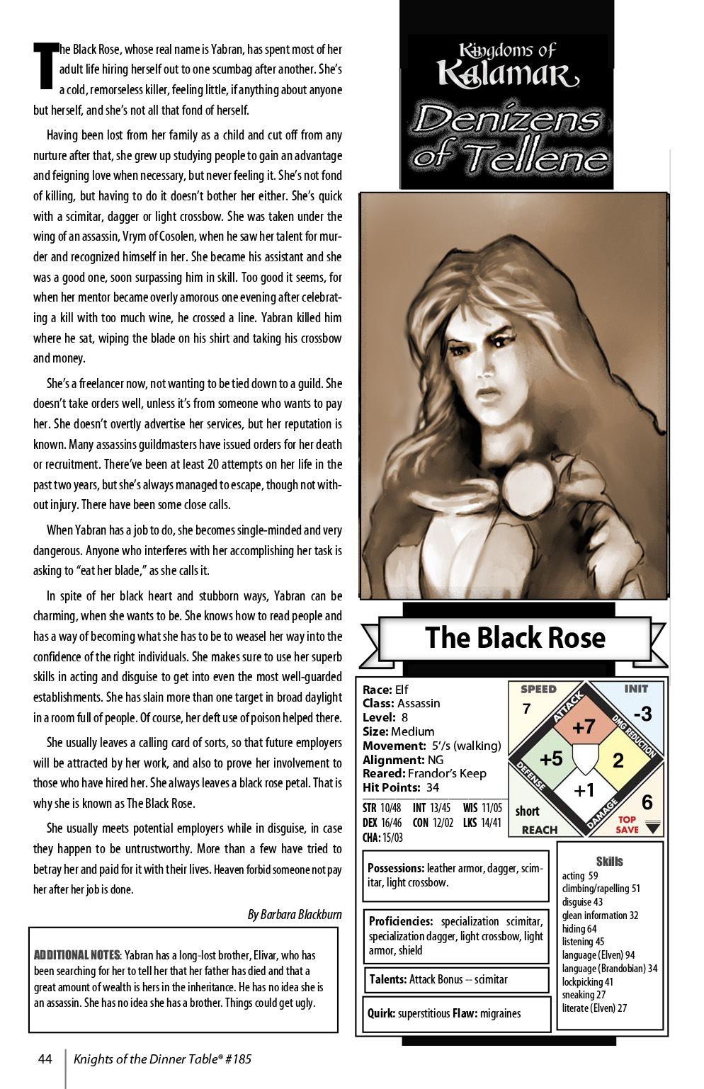 Read online Knights of the Dinner Table comic -  Issue #185 - 46