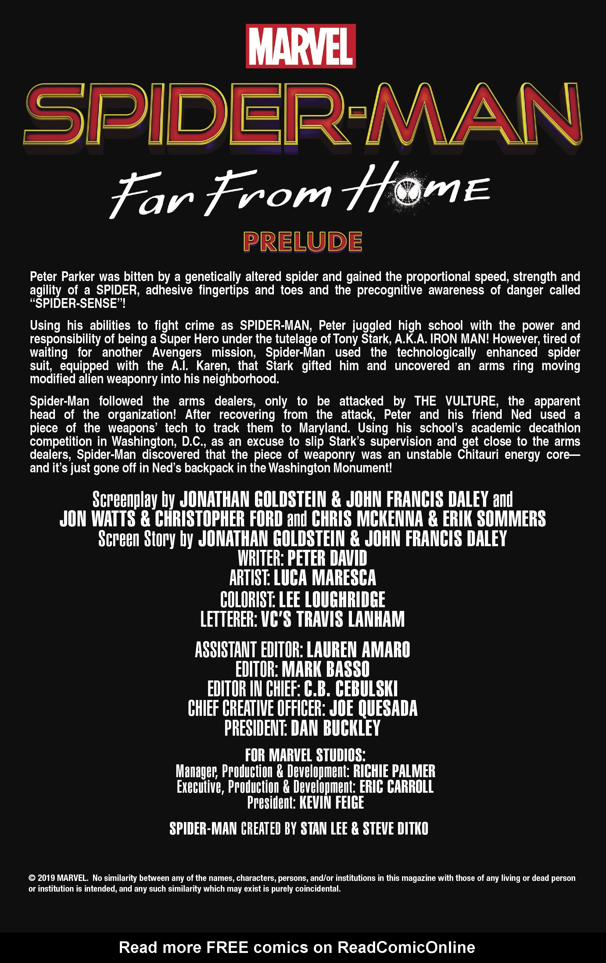 Read online Spider-Man: Far From Home Prelude comic -  Issue #2 - 2
