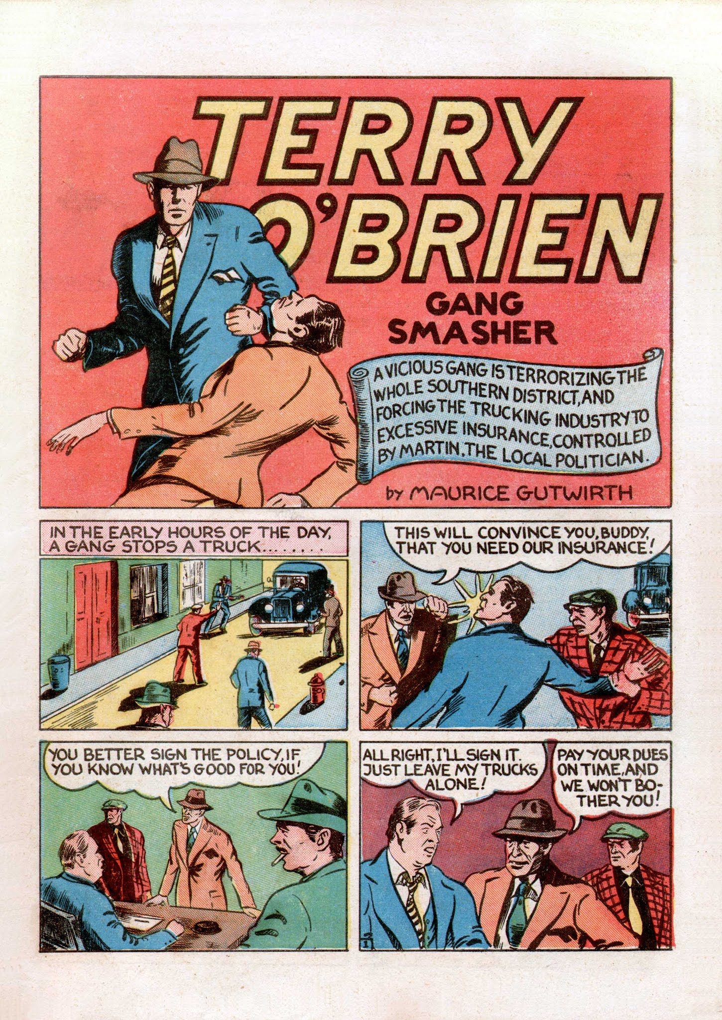 Read online Fight Comics comic -  Issue #1 - 51