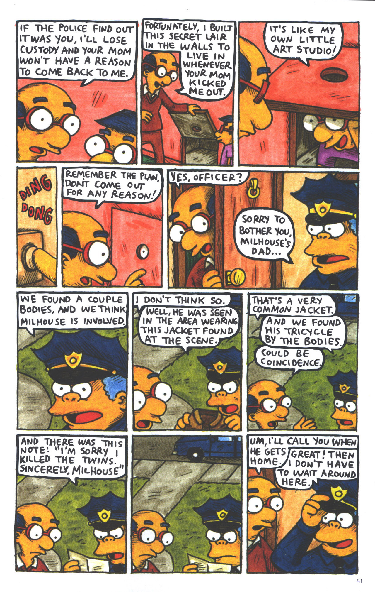 Read online Treehouse of Horror comic -  Issue #15 - 44