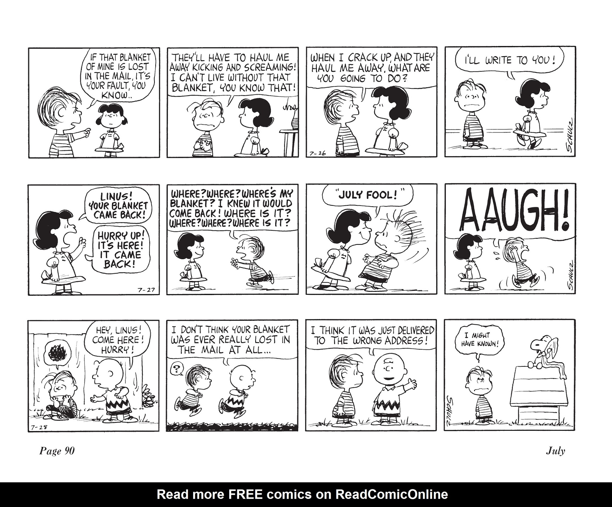 Read online The Complete Peanuts comic -  Issue # TPB 8 - 102