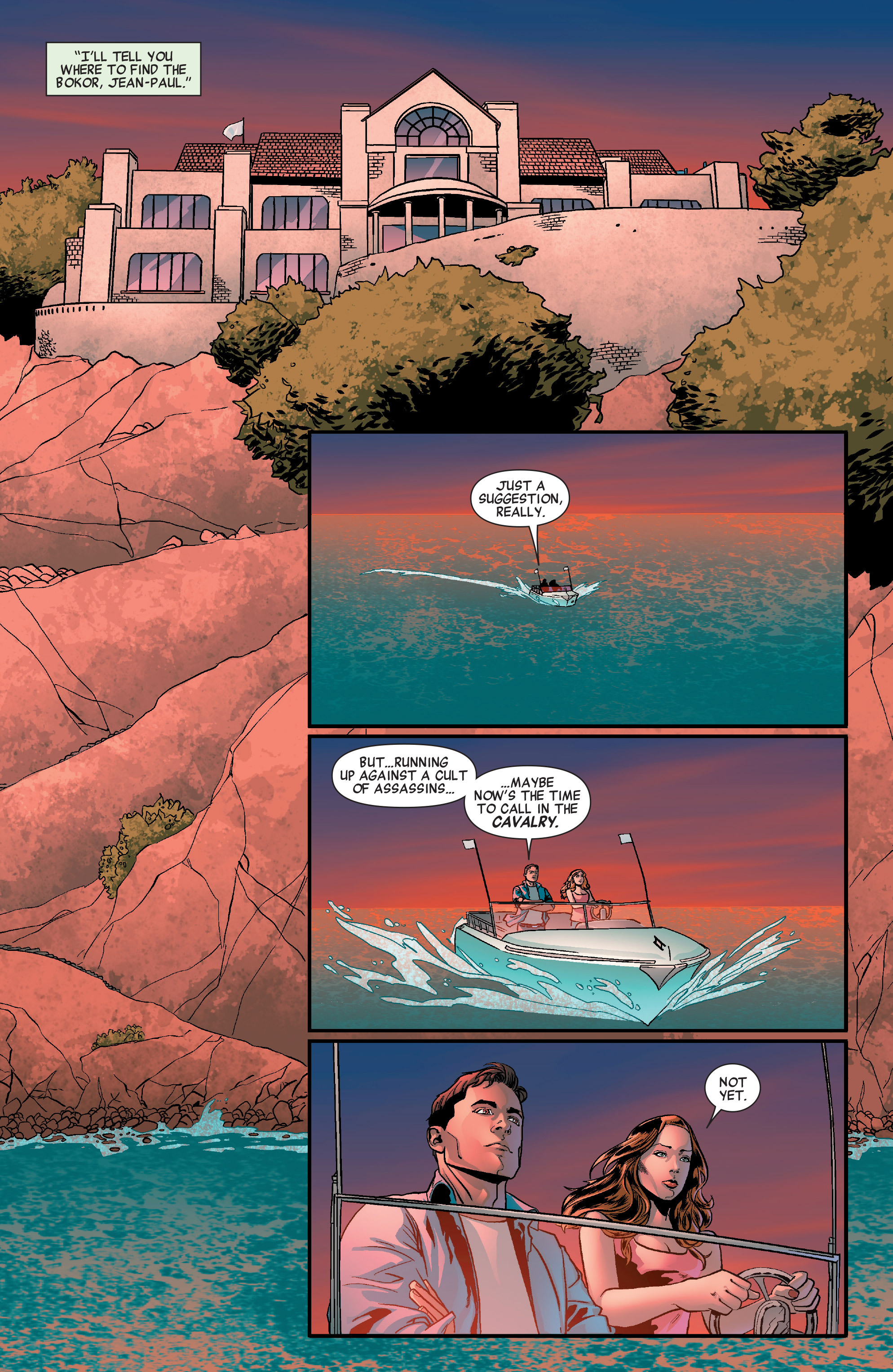 Read online Castle: Unholy Storm comic -  Issue # TPB - 71