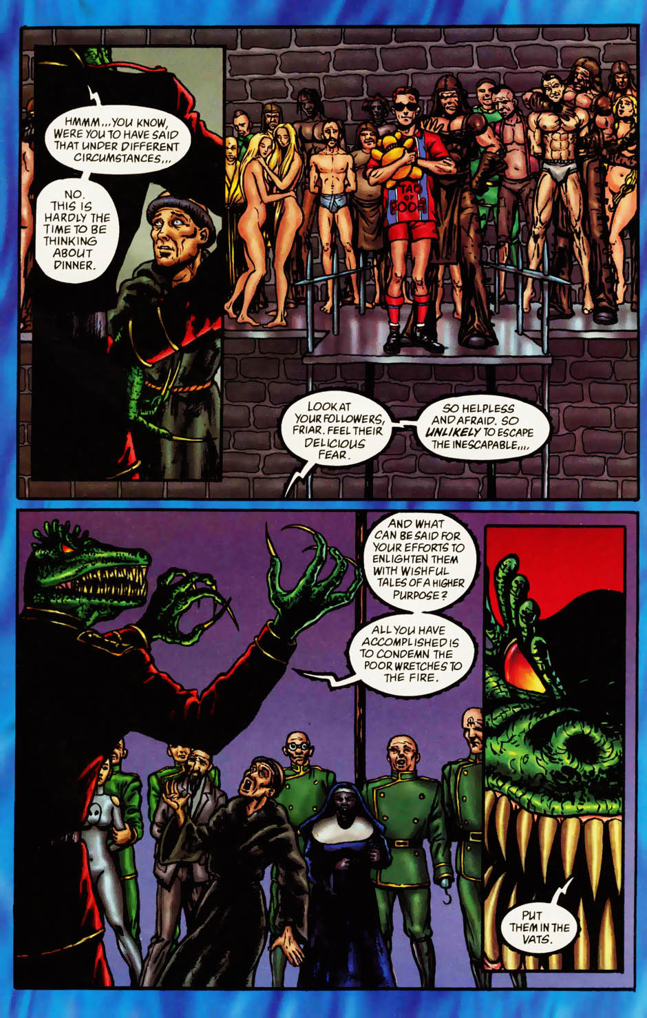 Read online Neil Gaiman's Teknophage comic -  Issue #10 - 10