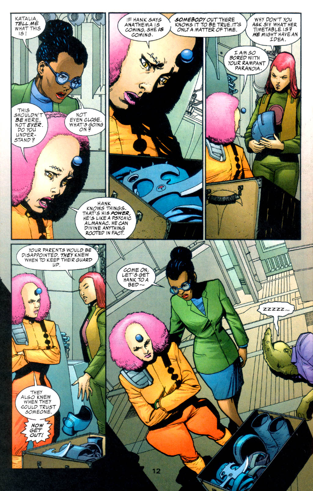 Read online Haven: The Broken City comic -  Issue #8 - 12