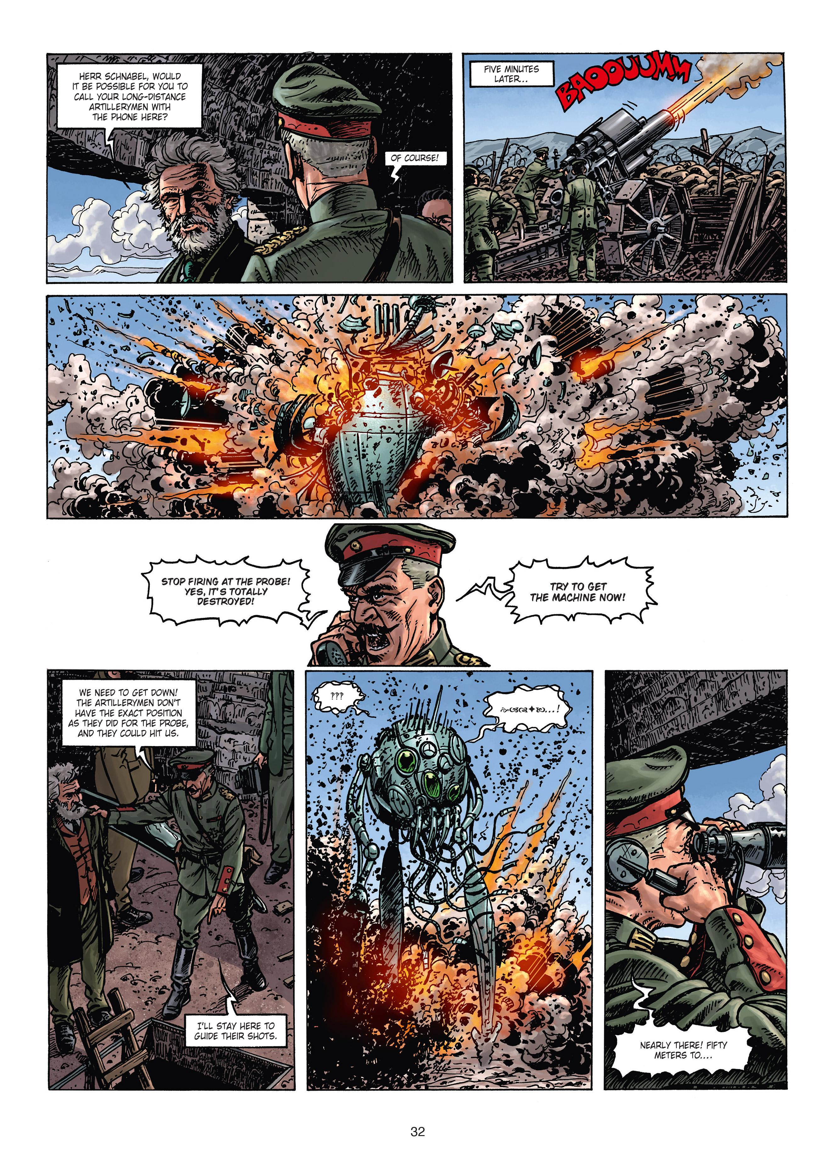 Read online War of the World War One Vol. 3: The Monsters from Mars comic -  Issue # Full - 32